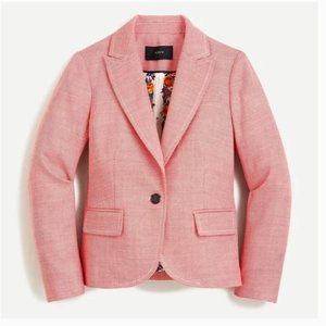 J. Crew Cropped Lady Blazer in stretch tweed, size 2